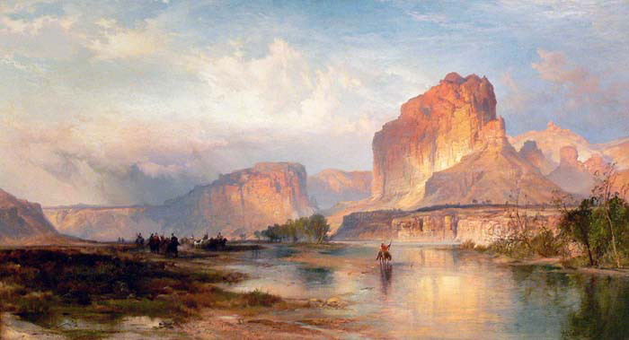 Cliffs of Green River Amon